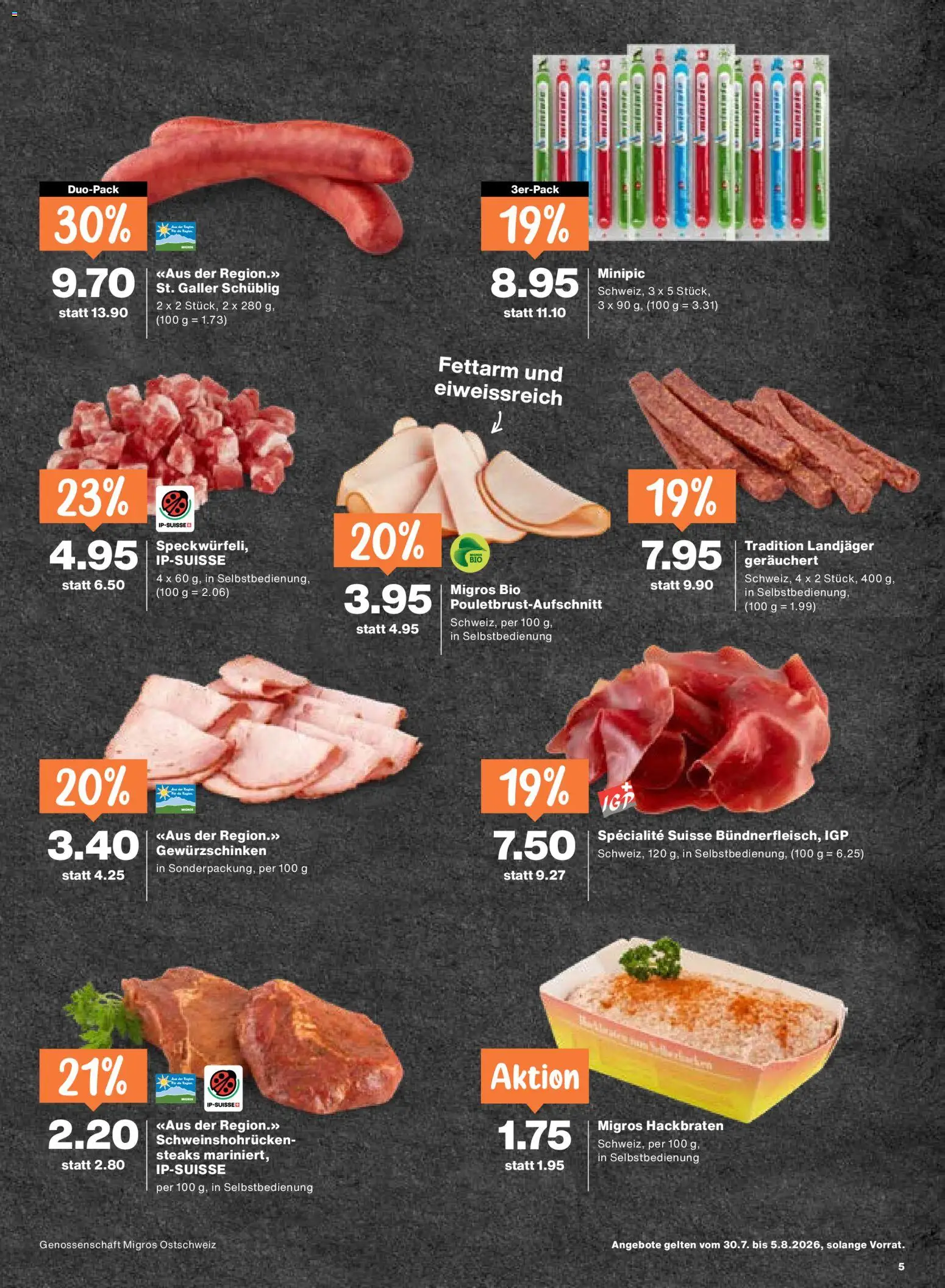 Migros aktionen – gültig ab 30.07.2026 | Seite: 5