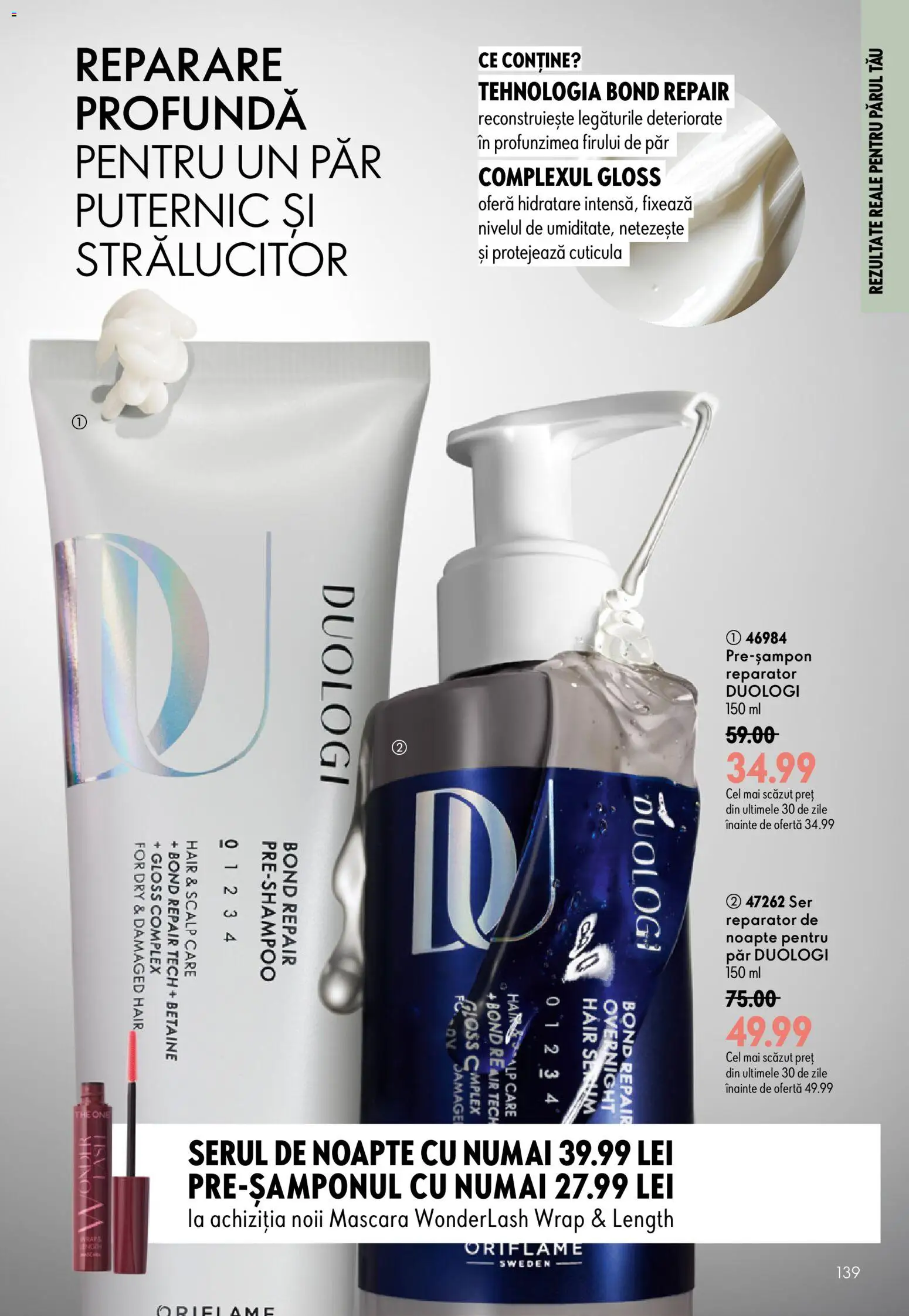 Noul catalog Oriflame – valabil de la 09.09.2026 | Pagină: 139 | Produse: Mascara
