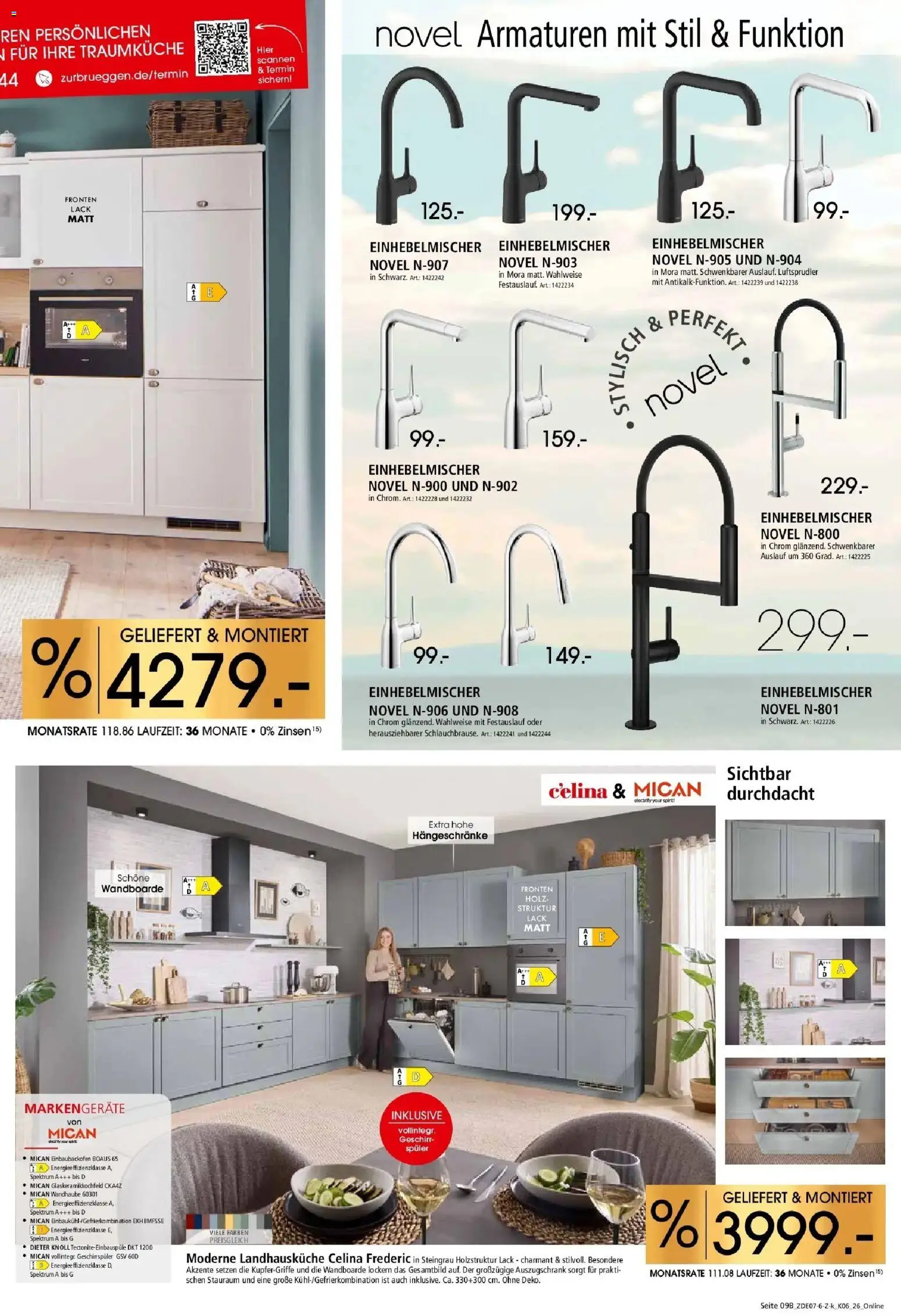 Zurbrüggen Küchen für ihr Zuhause Unna – gültig ab 25.07.2026 | Seite: 13 | Produkte: Geschirrspüler