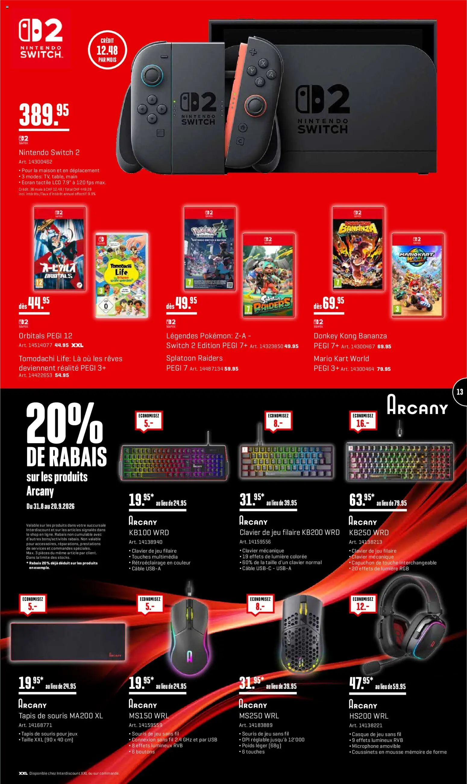 Interdiscount aktionen FR – gültig ab 31.08.2026 | Seite: 13