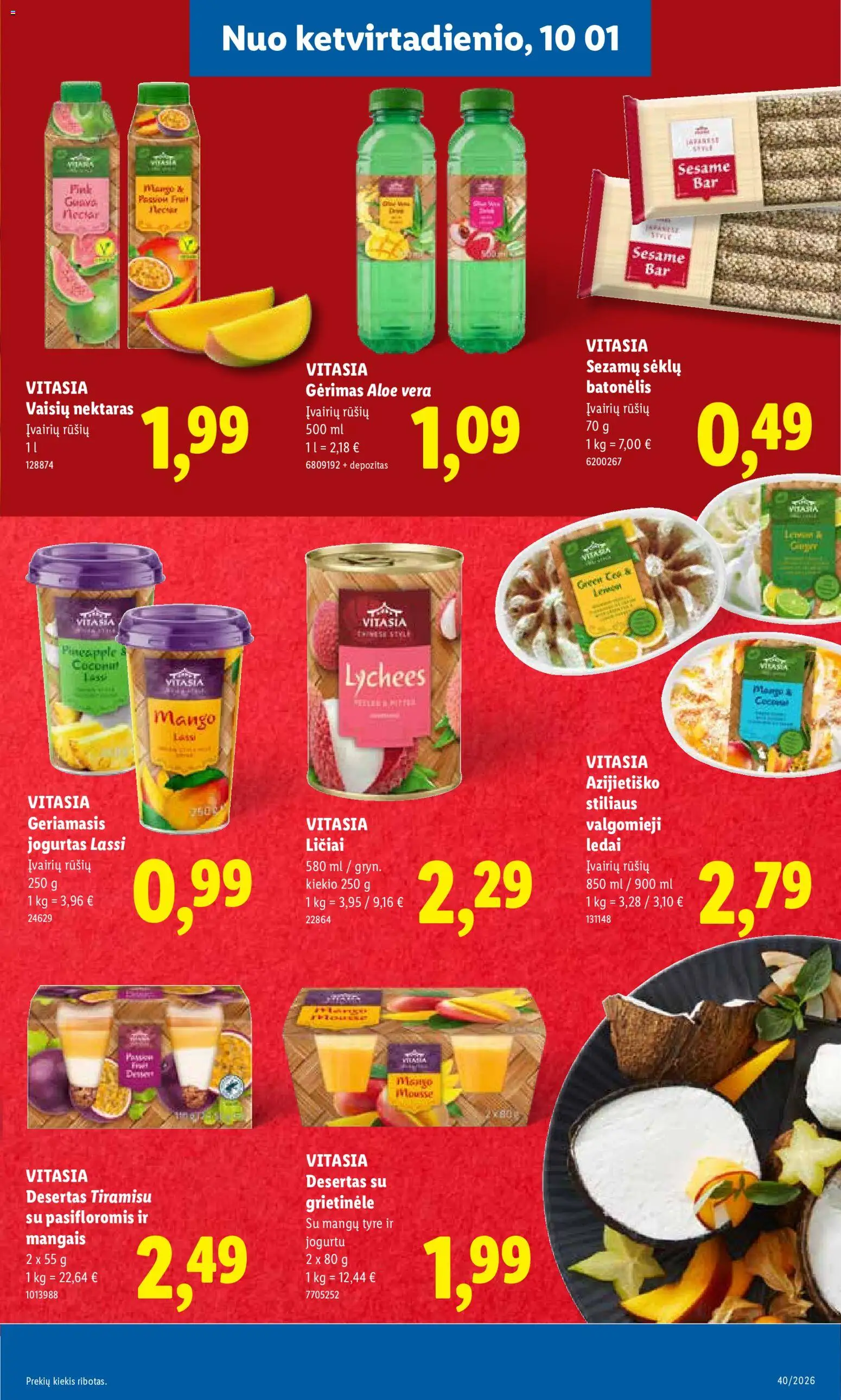 LIDL akcijos nuo 2026.09.28 | Puslapis: 35 | Prekių: Grietinėlė, Ledai, Tyrė, Jogurtas