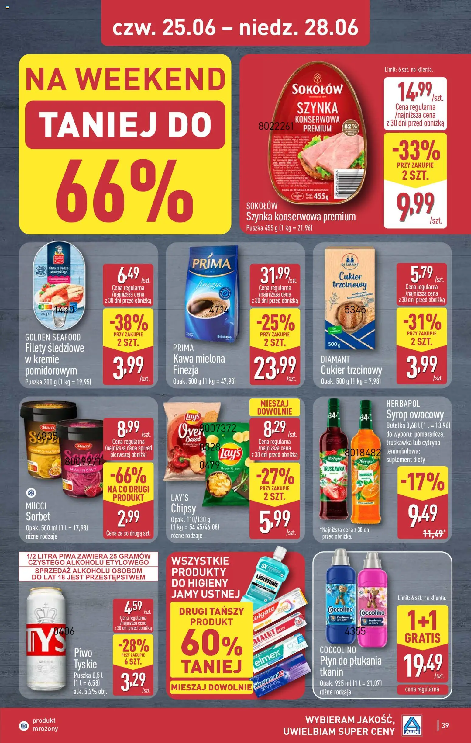 Aldi Polsko leták od 22.06.2026 | Strana: 39