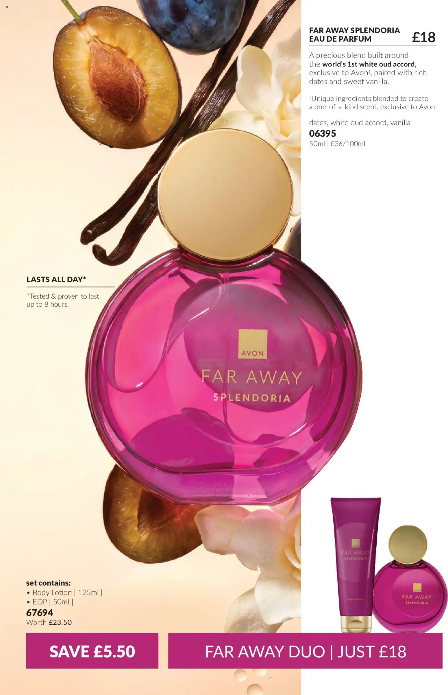 {H1} | Page: 64 | Products: Body lotion, Ingredients, Vanilla