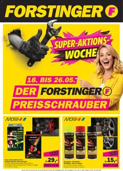 Forstinger Flugblatt ab 18.05.2026 gültig