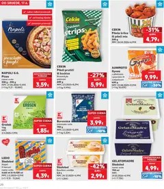 CLASSIC Borovnice, smrznuto voće, 750 g - Pregled kataloga iz trgovine Kaufland, vrijedi od 17.06.2026 | Stranica: 20 | Proizvodi: Ledo, Voće, Smrznuto voće, Kornet
