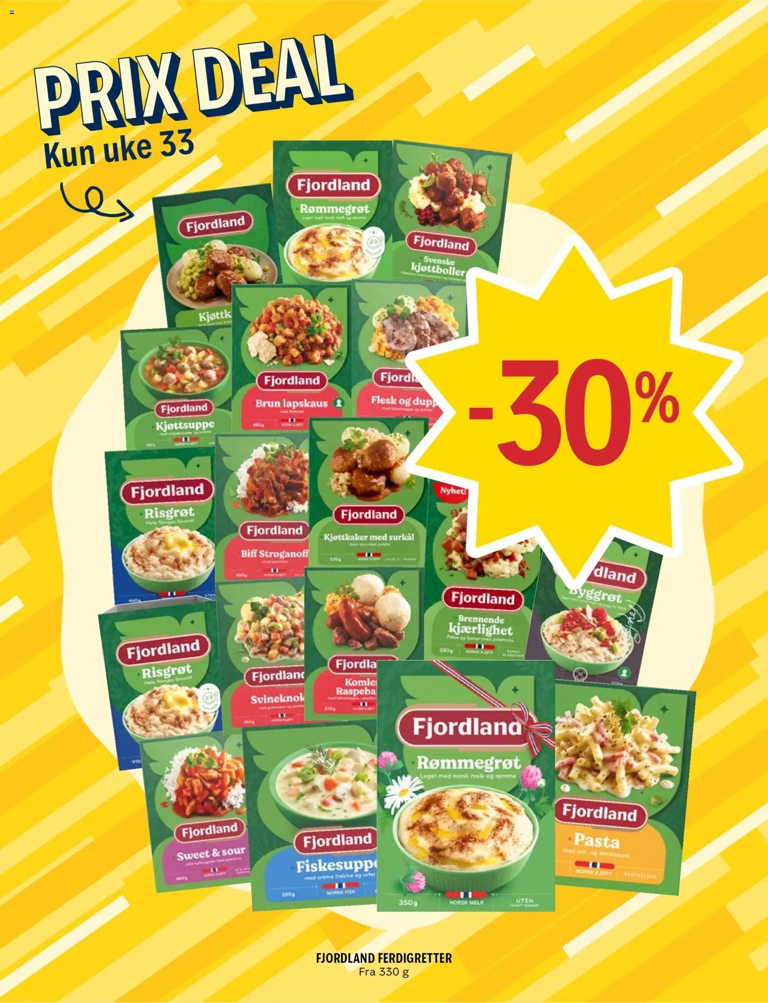 {H1} | Side: 4 | Produkter: Svenske kjøttboller, Pasta, Ferdigretter, Surkål