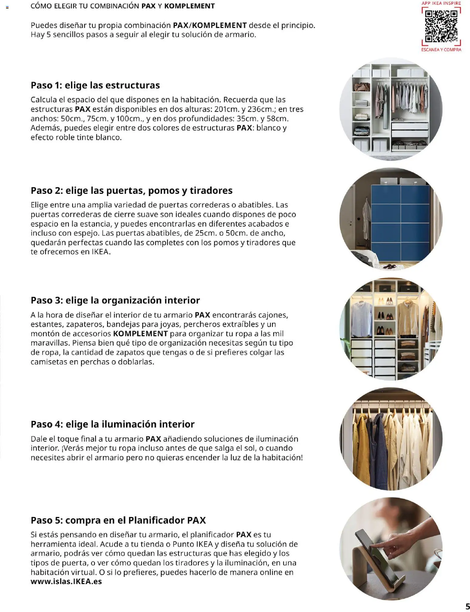 IKEA - Pax │ válido desde el 01/09/2026 | Página: 5 | Productos: Té, Ropa, Armario, Puertas