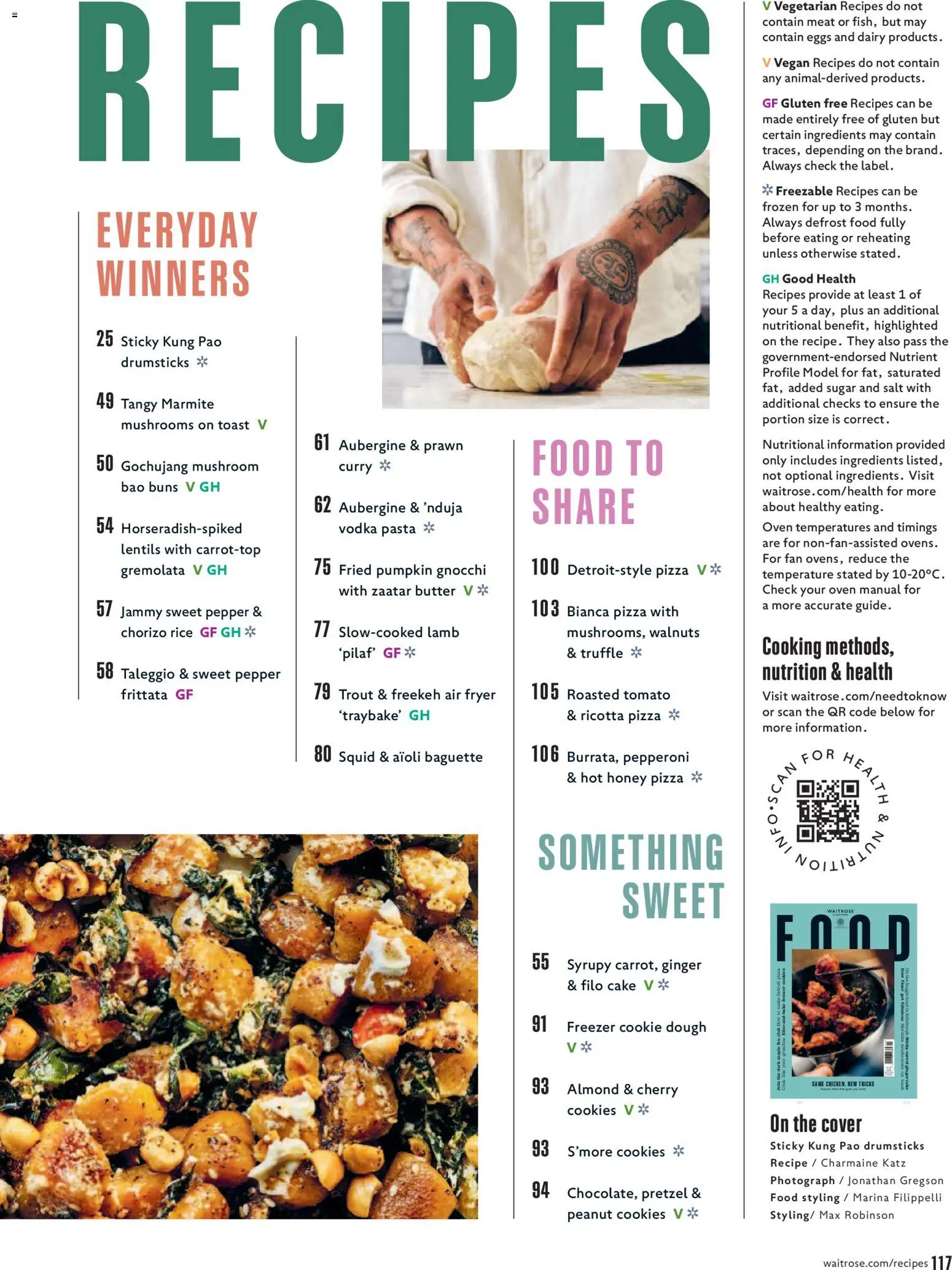 {H1} | Page: 117 | Products: Pasta, Walnuts, Honey, Pepper