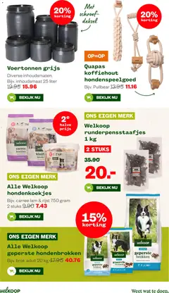 Welkoop folder - Voorbeeld van een folder van Welkoop, geldig van 11.05.2026 | Pagina: 31 | Producten: Rijst, Koekjes, Hondenspeelgoed