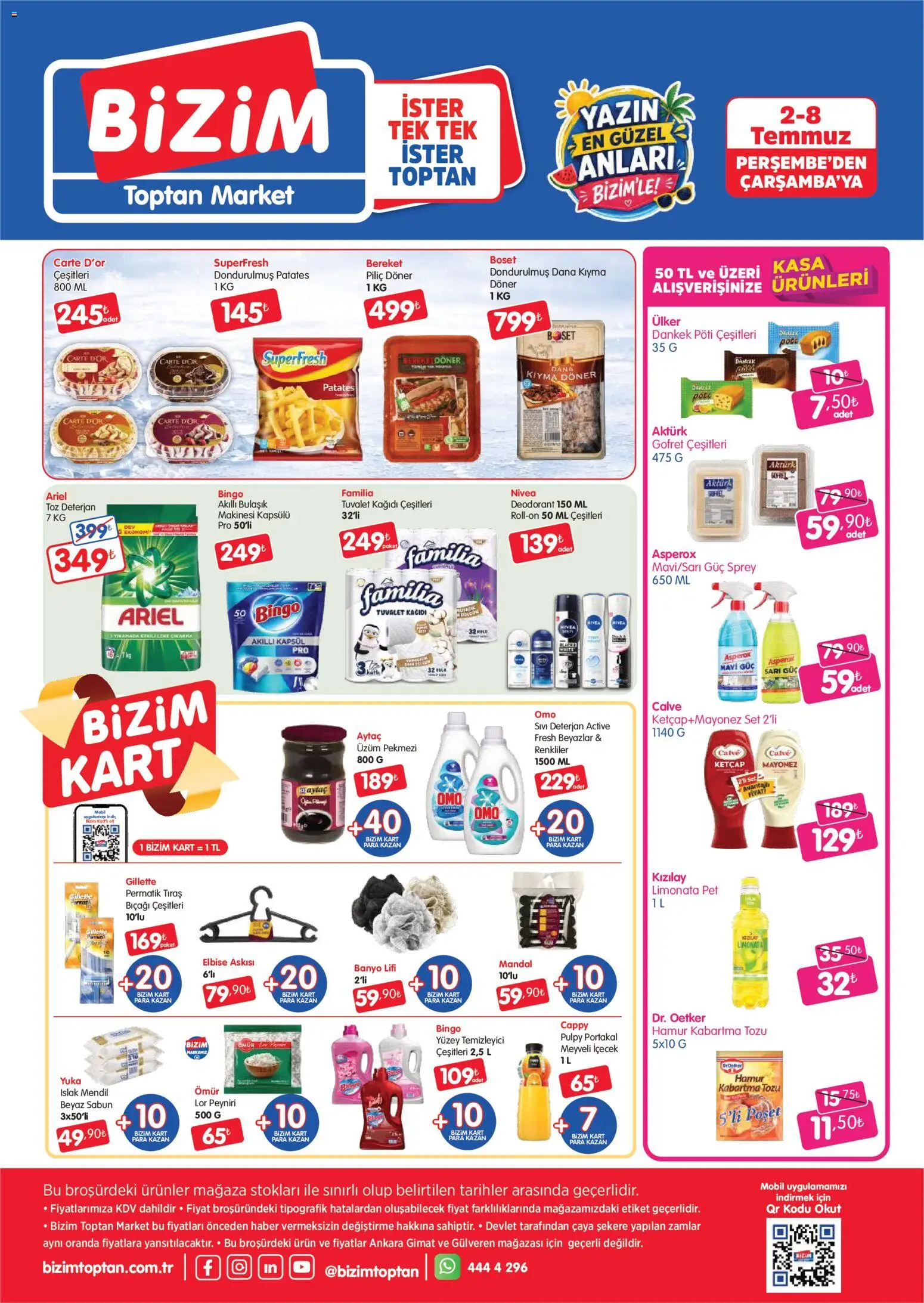Bizim Toptan Katalog - 02 Temmuz 2026 tarihinden itibaren geçerlidir | Sayfa: 2