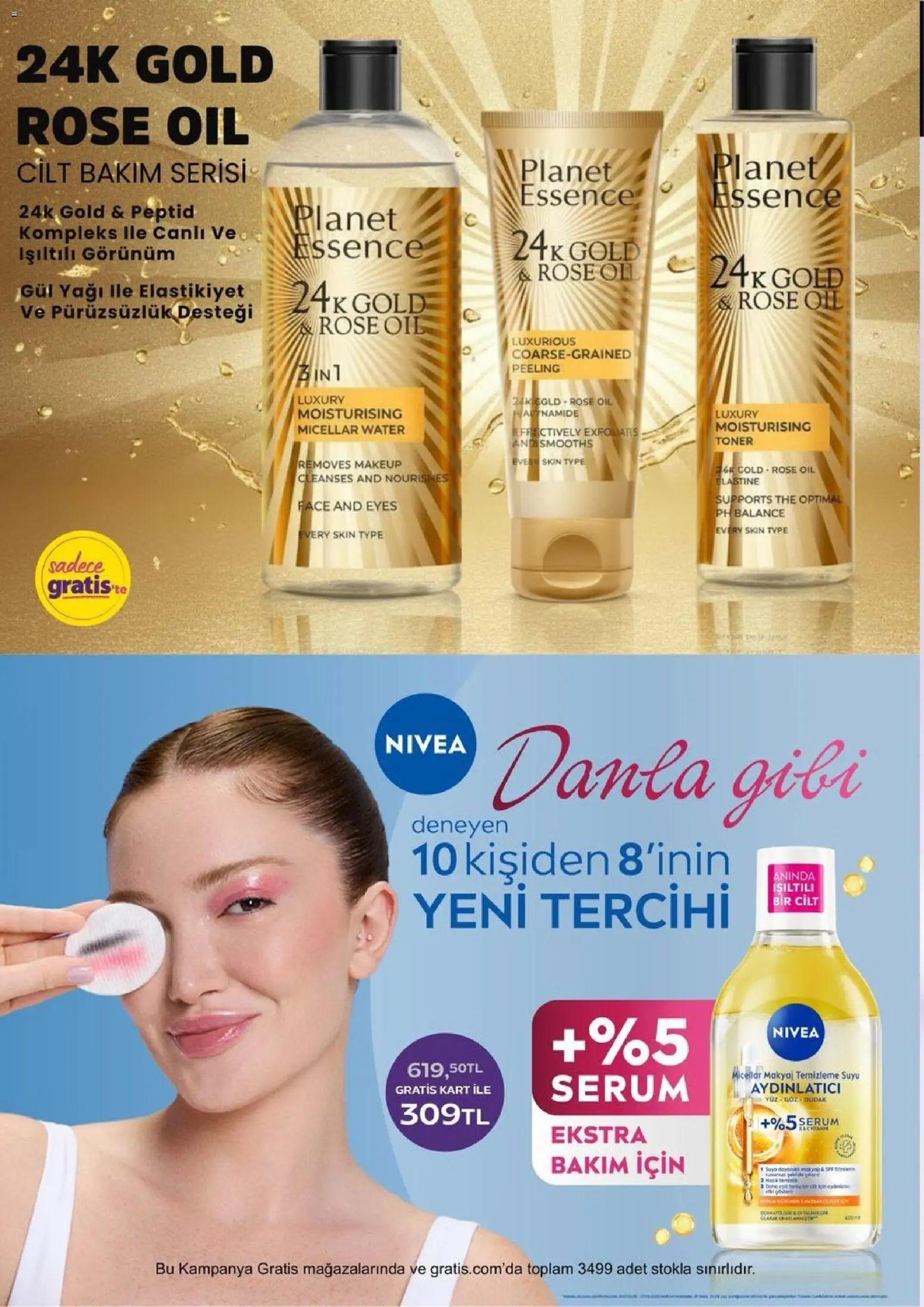 Gratis Katalog - 02.03.2026 tarihinden itibaren geçerlidir | Sayfa: 32 | Ürünler: Gül, Peeling, Makyaj, Toner