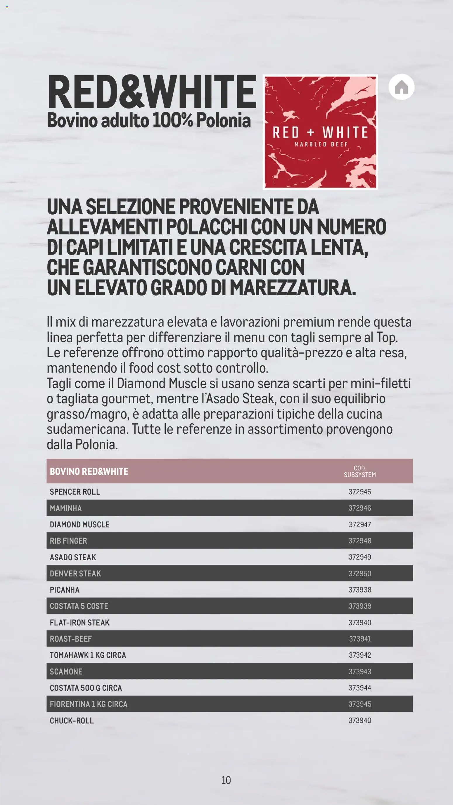 Volantino Metro del 26/11/2025 | Pagina: 10 | Prodotti: Bovino