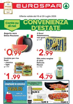 Anteprima del volantino Eurospar volantino valido a partire dal 16/07/2026