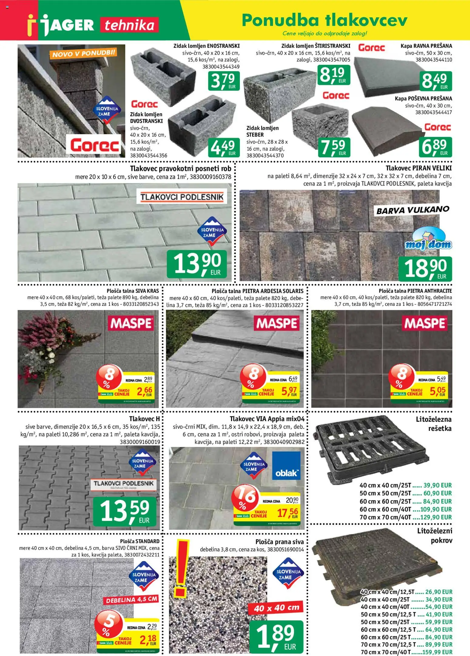 Novi Jager katalog ponudbe – veljaven od 13.05.2026 | Stran: 5