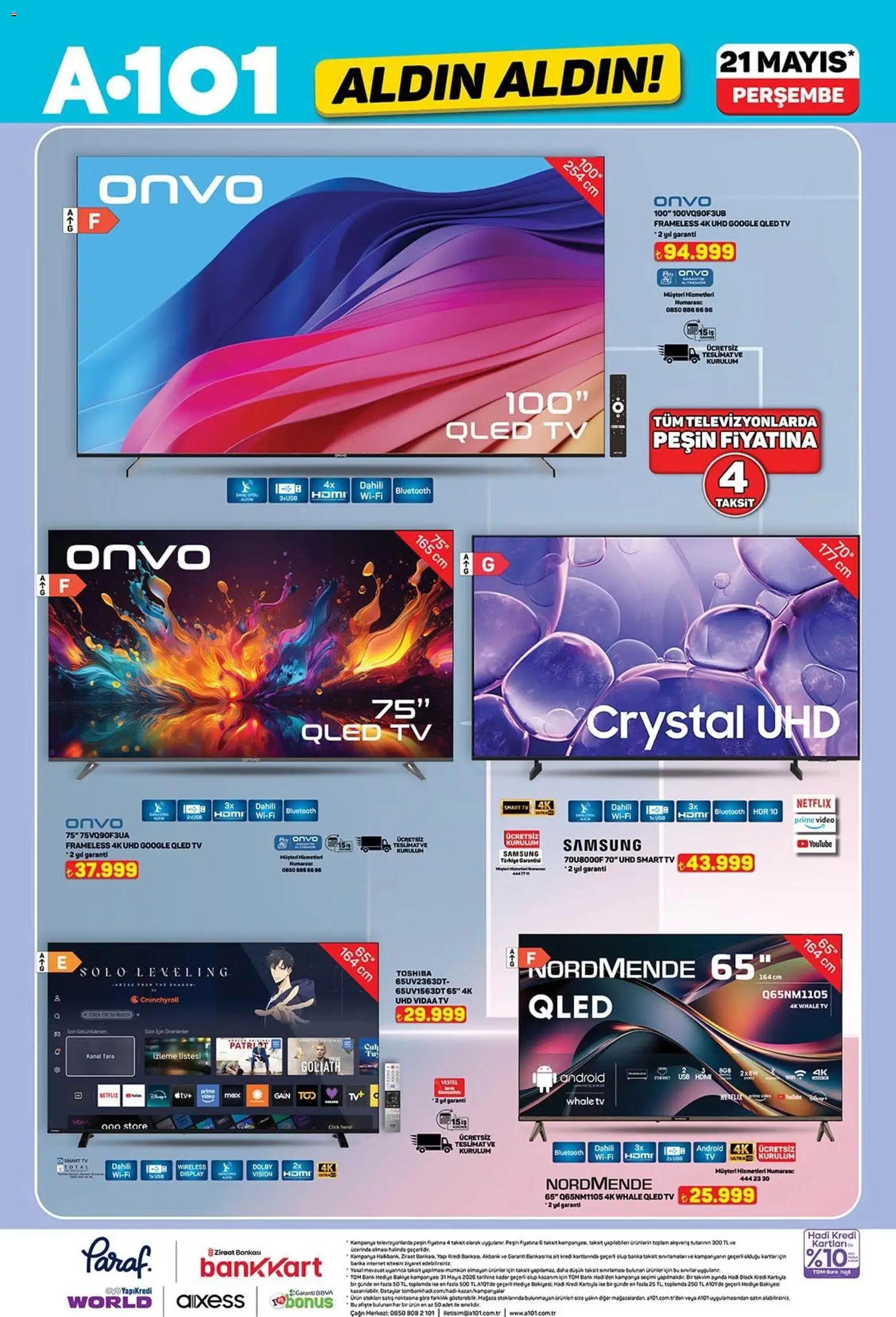 A101 - Katalog Aldın Aldın - 21.05.2026 tarihinden itibaren geçerlidir | Sayfa: 5