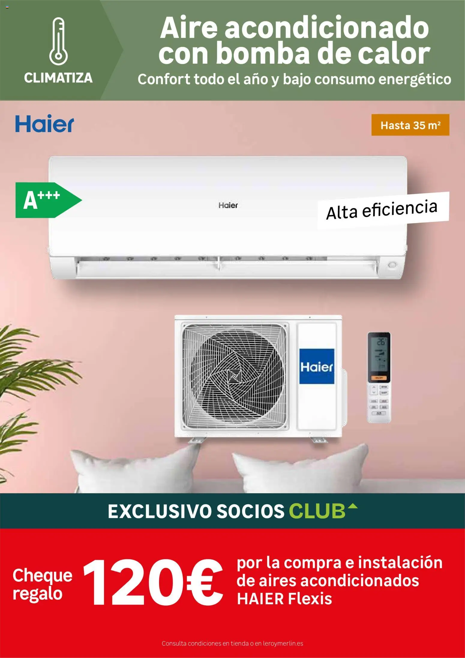 Leroy Merlin Calor en casa y mucho ahorro │ válido desde el 20/10/2026 | Página: 146 | Productos: Aire acondicionado