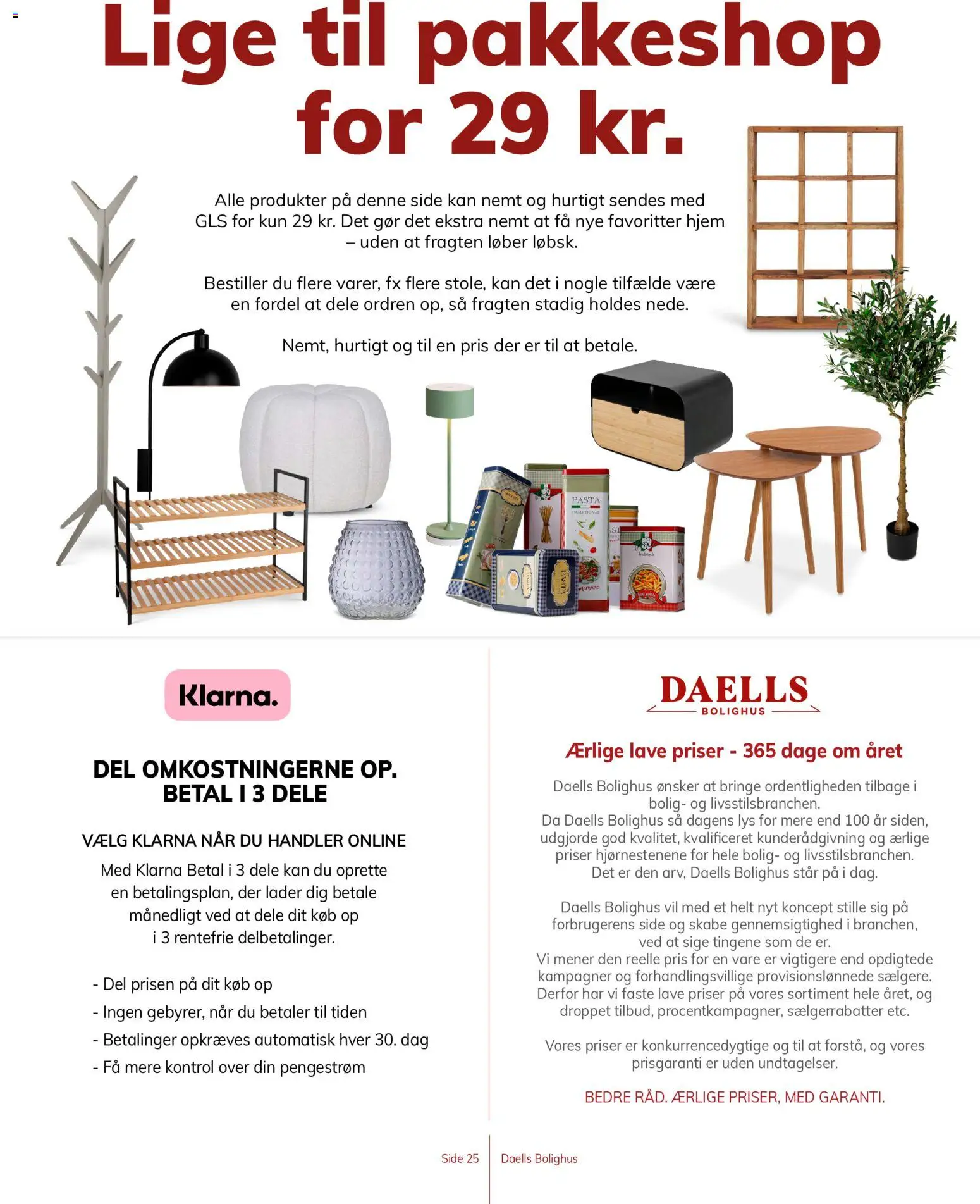 Daells Bolighus tilbudsavis – gyldig fra 20.05.2026 | Side: 25 | Produkter: Pasta, Søm