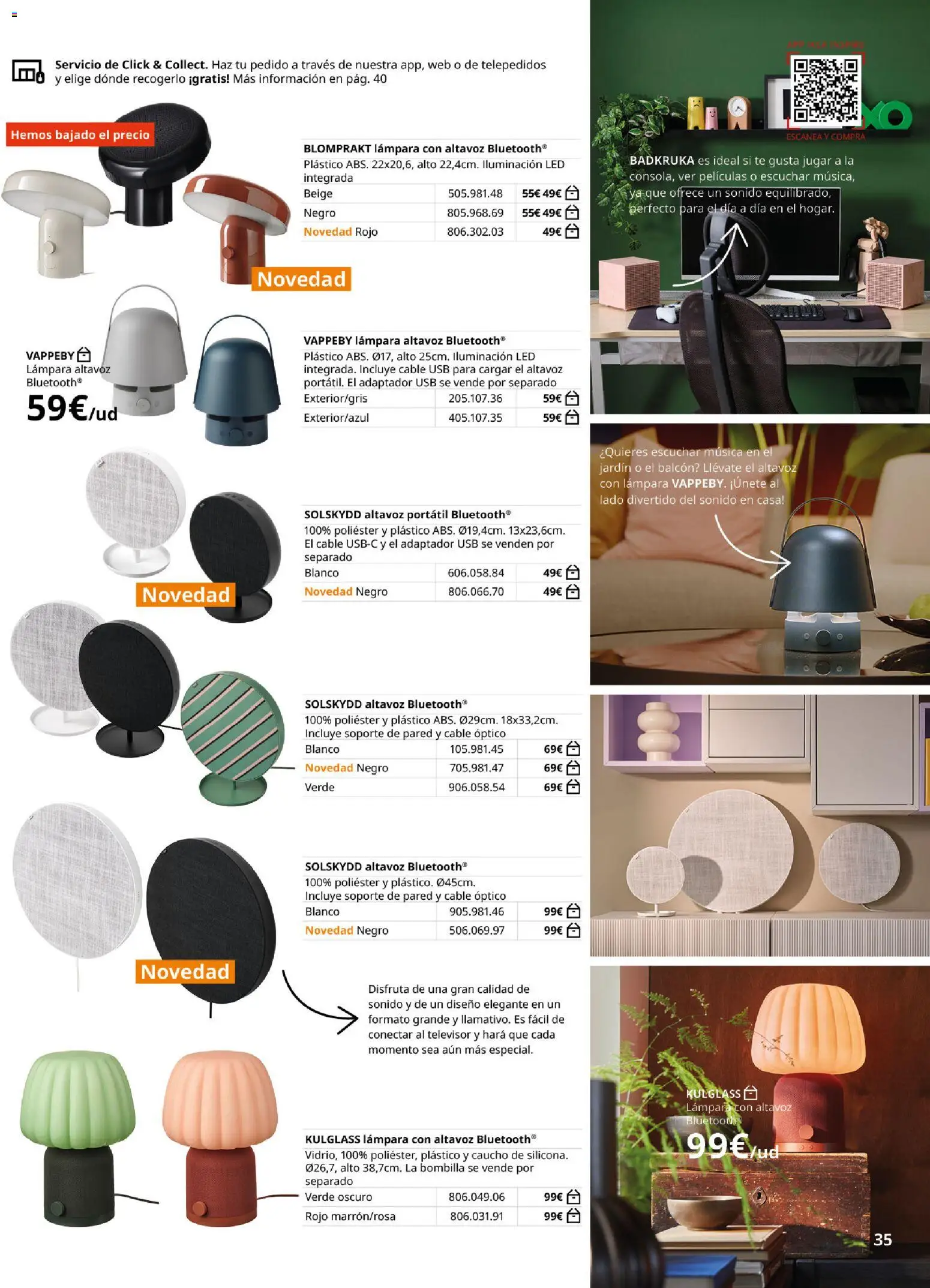 IKEA - Iluminación y hogar inteligente │ válido desde el 29/09/2026 | Página: 35