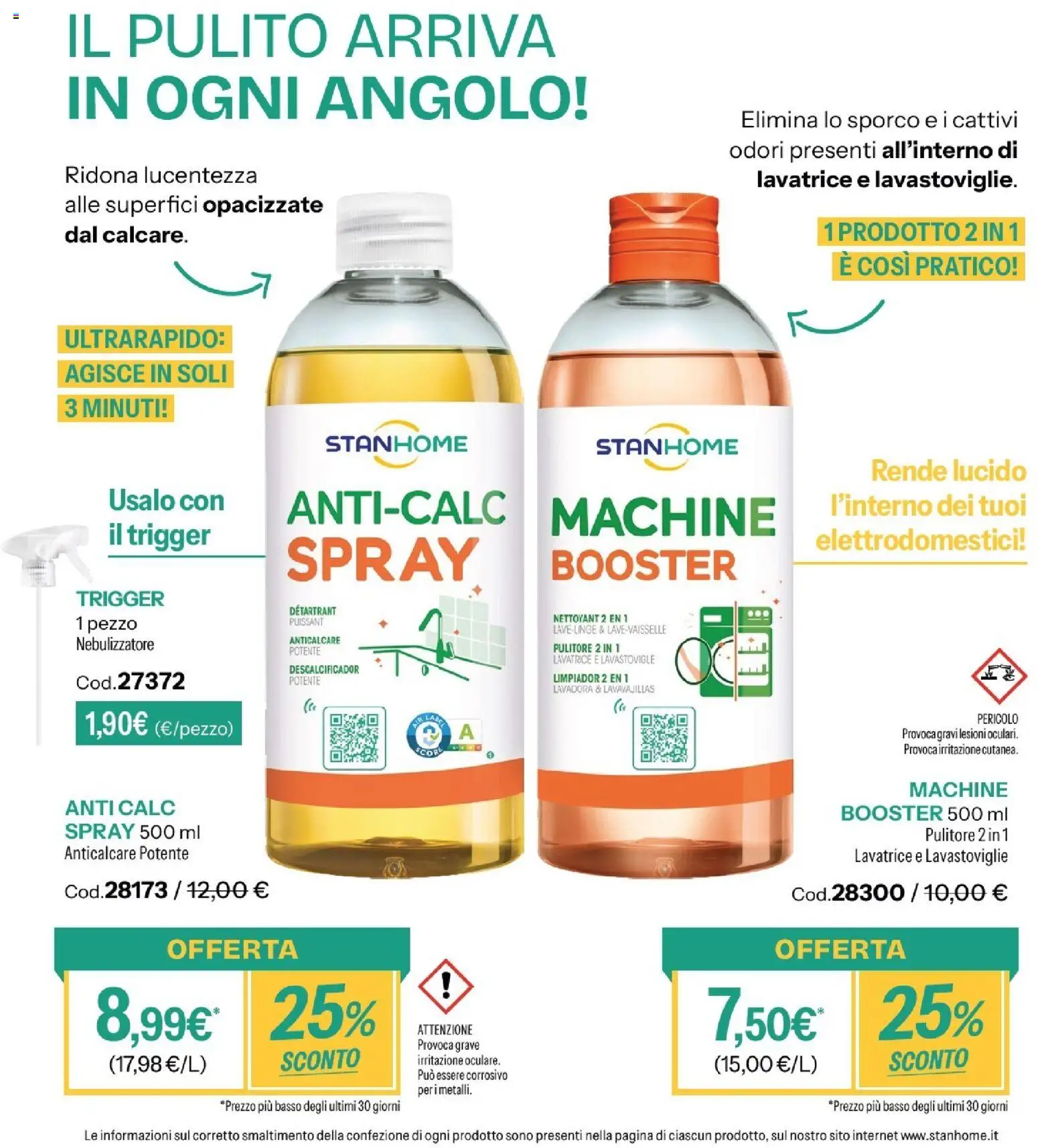 Volantino Stanhome del 29/09/2026 | Pagina: 29 | Prodotti: Panno microfibra, Basso, Doccia