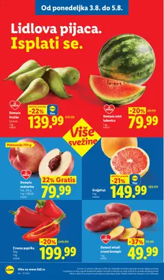 Grejpfrut, Grejpfrut - pregled Lidl kataloga - važi od 30.07.2026 | Strana: 94
