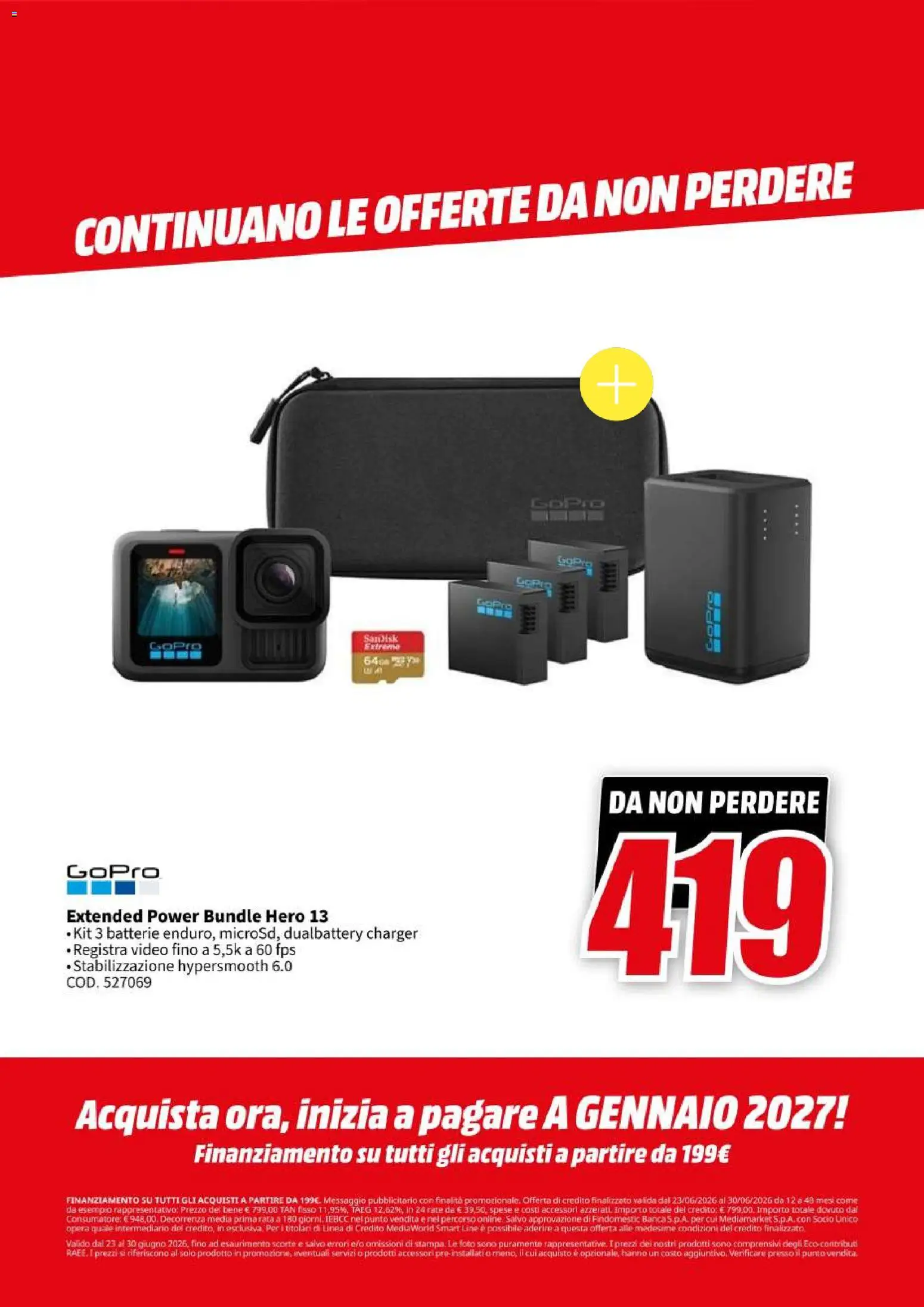 Volantino Media World del 23/06/2026 | Pagina: 28 | Prodotti: Video, Batterie