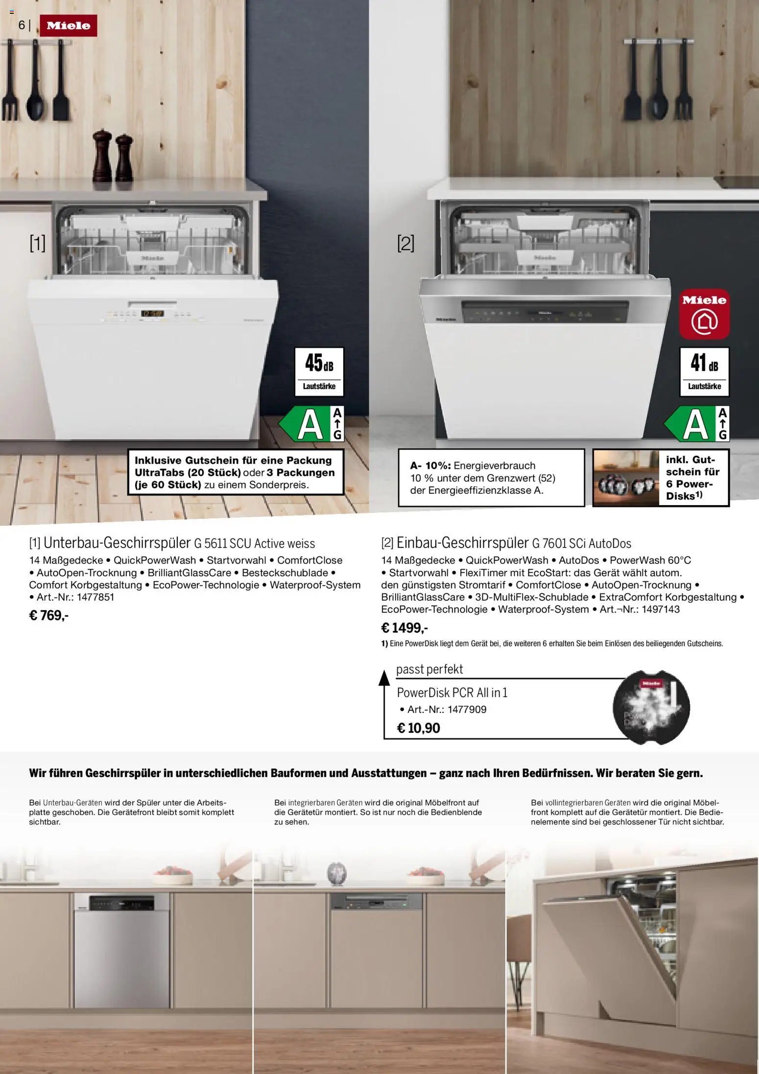 Medimax Prospekt Miele – gültig ab 22.10.2026 | Seite: 6 | Produkte: Miele, Geschirrspüler, Tür
