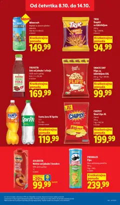 PRINGLES Čips, Ukus začinjenog pomfrita - pregled Lidl kataloga - važi od 08.10.2026 | Strana: 37