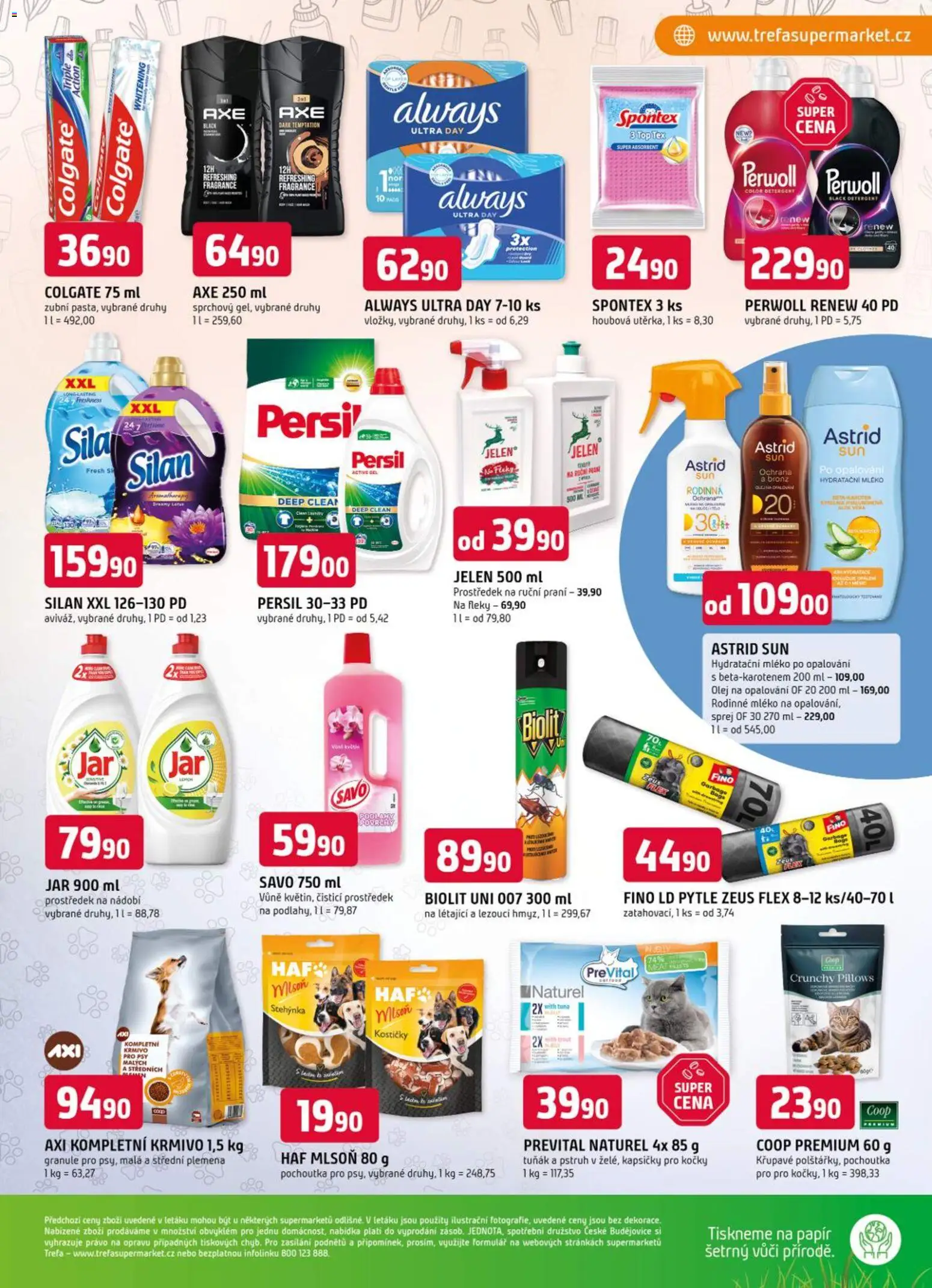 Trefa leták od 13.05.2026 | Strana: 11 | Produkty: Granule, Kapsičky pro kočky, Perwoll, Jar