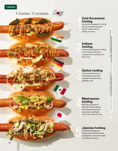 Sligro folder - Volle kracht zomer - Voorbeeld van een folder van Sligro, geldig van 20.04.2026 | Pagina: 64 | Producten: Kaas, Hotdog, Jalapeno, Sesamzaad