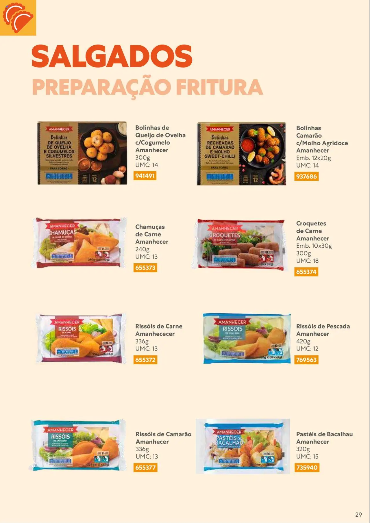 Recheio Congelados │ válido de 01/02/2024 | Página: 29 | Produtos: Pescada, Queijo, Carne, Cogumelos