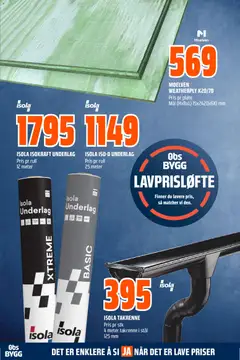 Forhåndsvisning av Obs Bygg kundeavis gyldig fra 02/08/2026 | Side: 22 | Produkter: Plate
