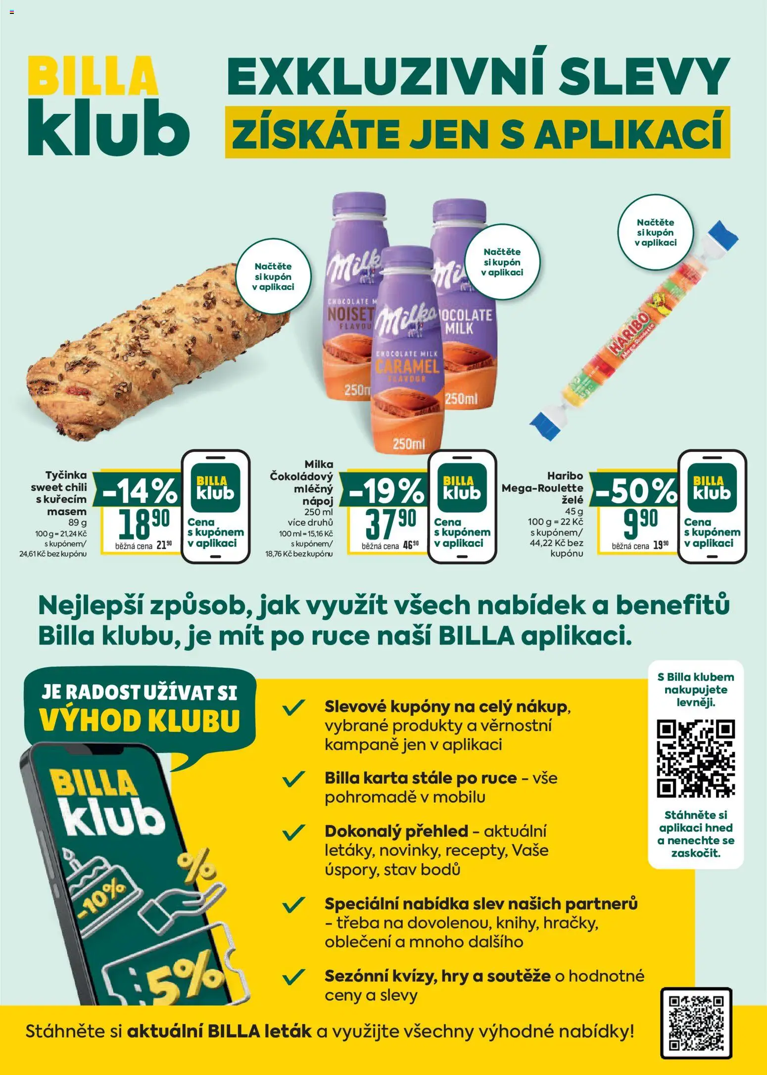 Billa Velký leták od 17.06.2026 | Strana: 34 | Produkty: Milka, Haribo, Oblečení, Milk chocolate