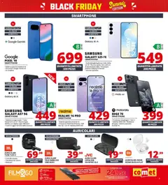 Anteprima del volantino Comet volantino valido a partire dal 04.06.2026 | Pagina: 9 | Prodotti: Auricolari, Xiaomi, Fotocamera, Batteria