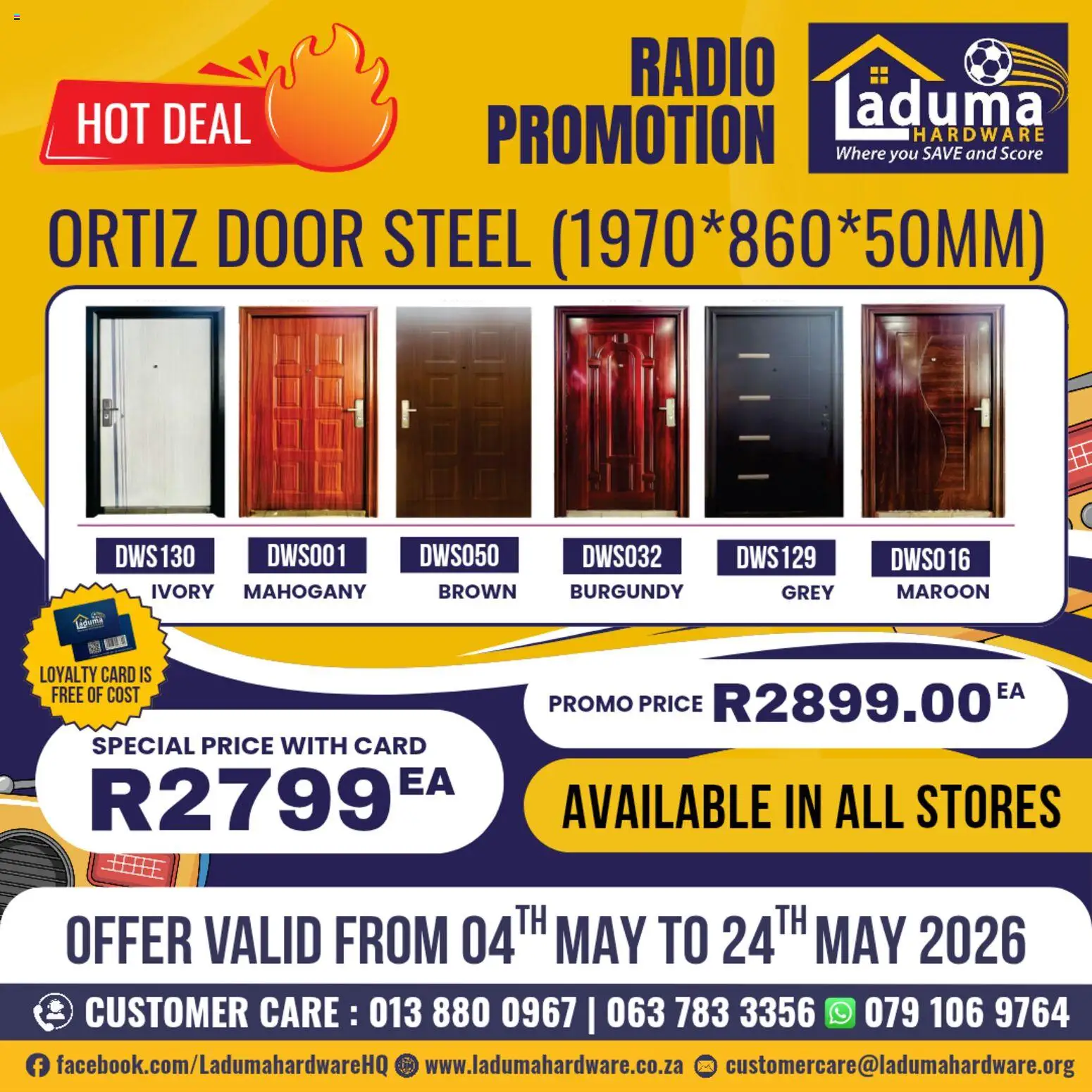 New Laduma Hardware catalogue – valid from 04.05.2026 | Page: 3 | Products: Radio