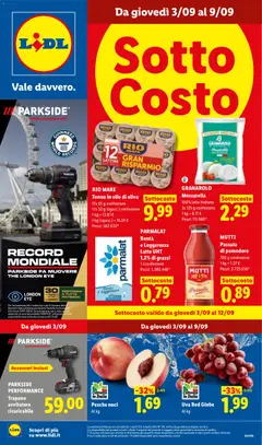 Anteprima del volantino Lidl volantino valido a partire dal 03/09/2026