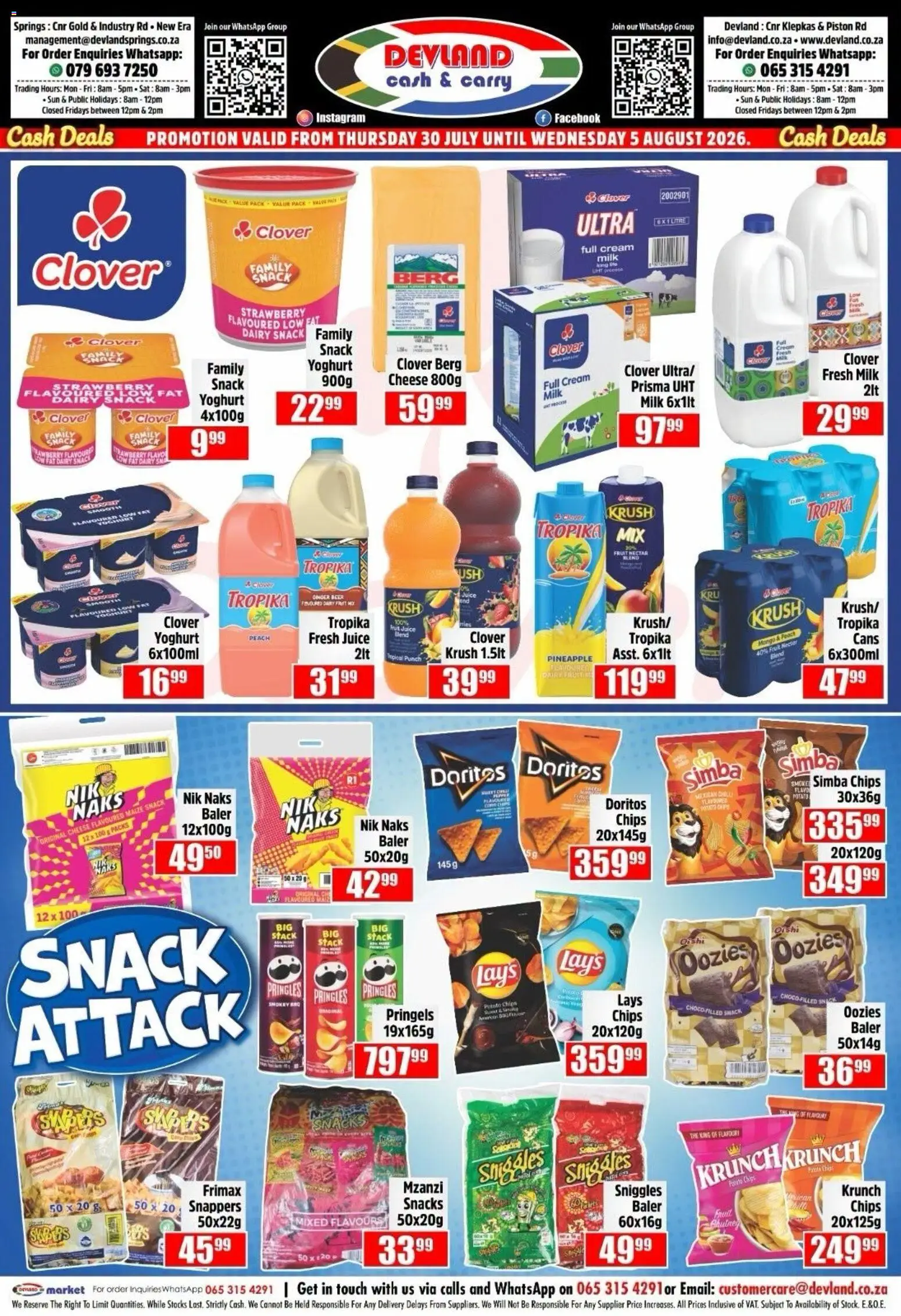 New Devland catalogue – valid from 30/07/2026 | Page: 1