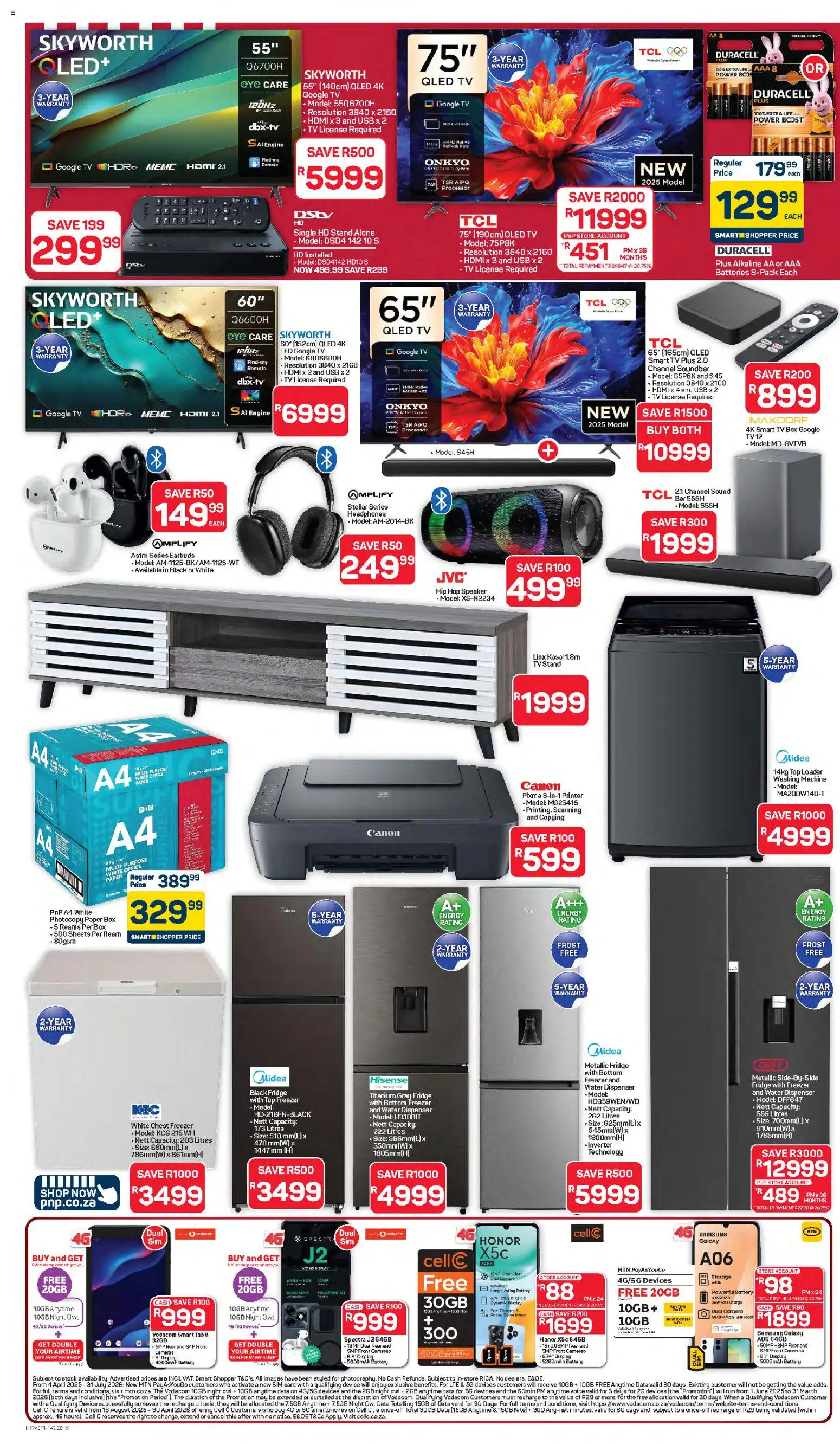 New Pick n Pay catalogue – valid from 25.05.2026 | Page: 6 | Products: Cover, TV, Box, Fridge