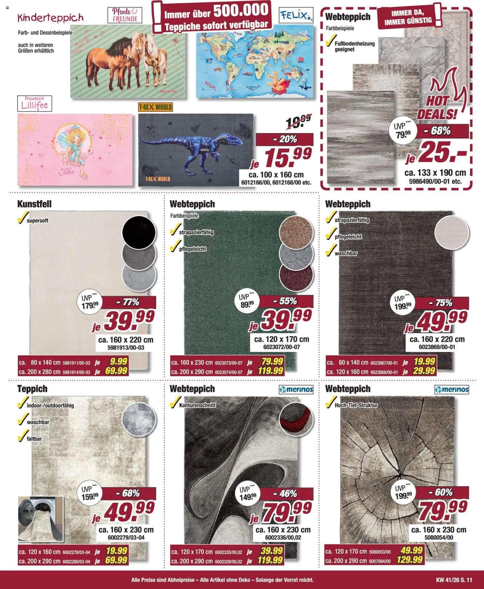 Poco Prospekt – gültig ab 04.10.2026 | Seite: 11 | Produkte: Teppich