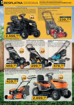 Vinkoprom Katalog - Pregled kataloga iz trgovine Vinkoprom, vrijedi od 04.05.2026 | Stranica: 14 | Proizvodi: Kosilica, Baterije