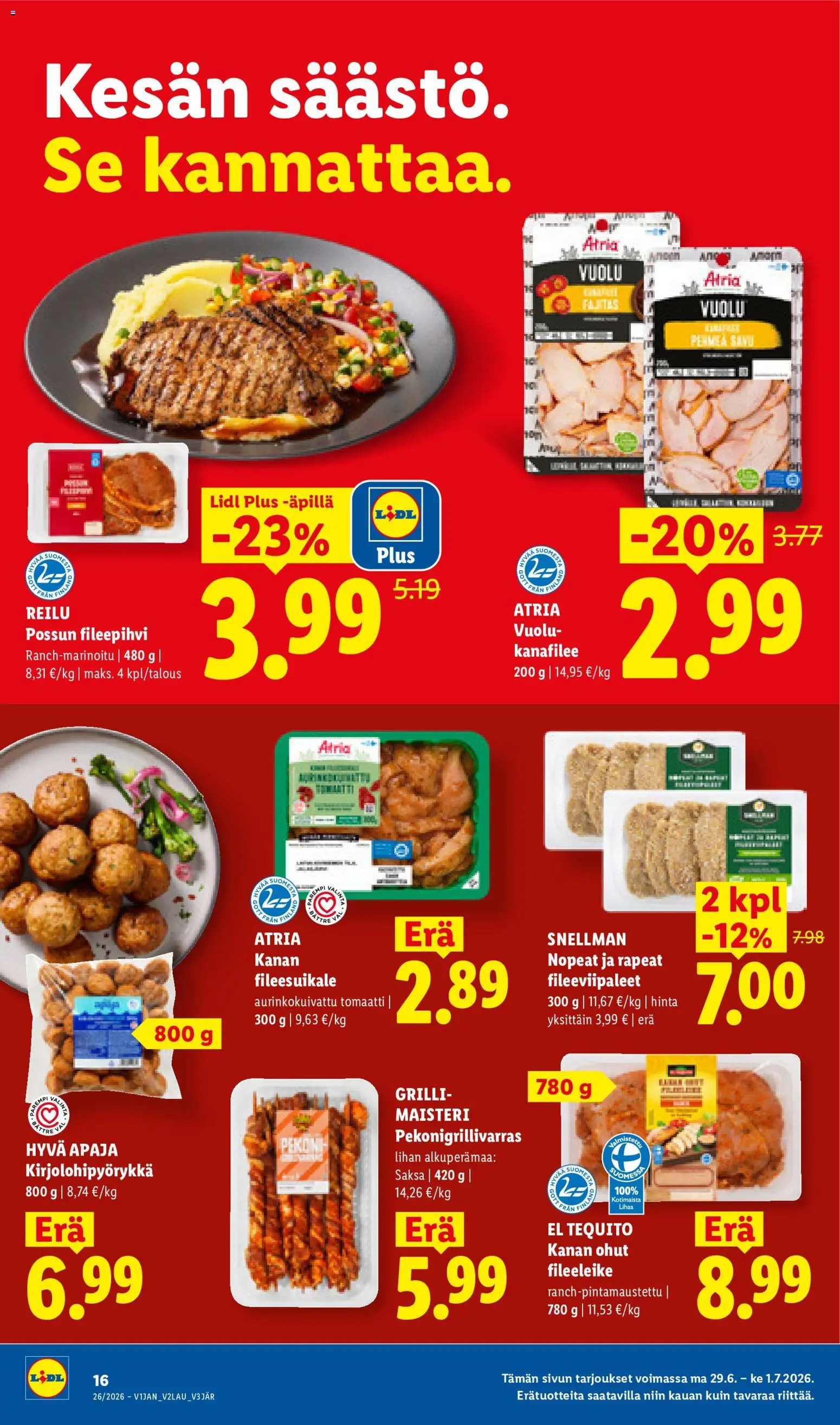 Lidl tarjoukset - Helsinki – voimassa 25/06/2026 alkaen | Sivu: 24