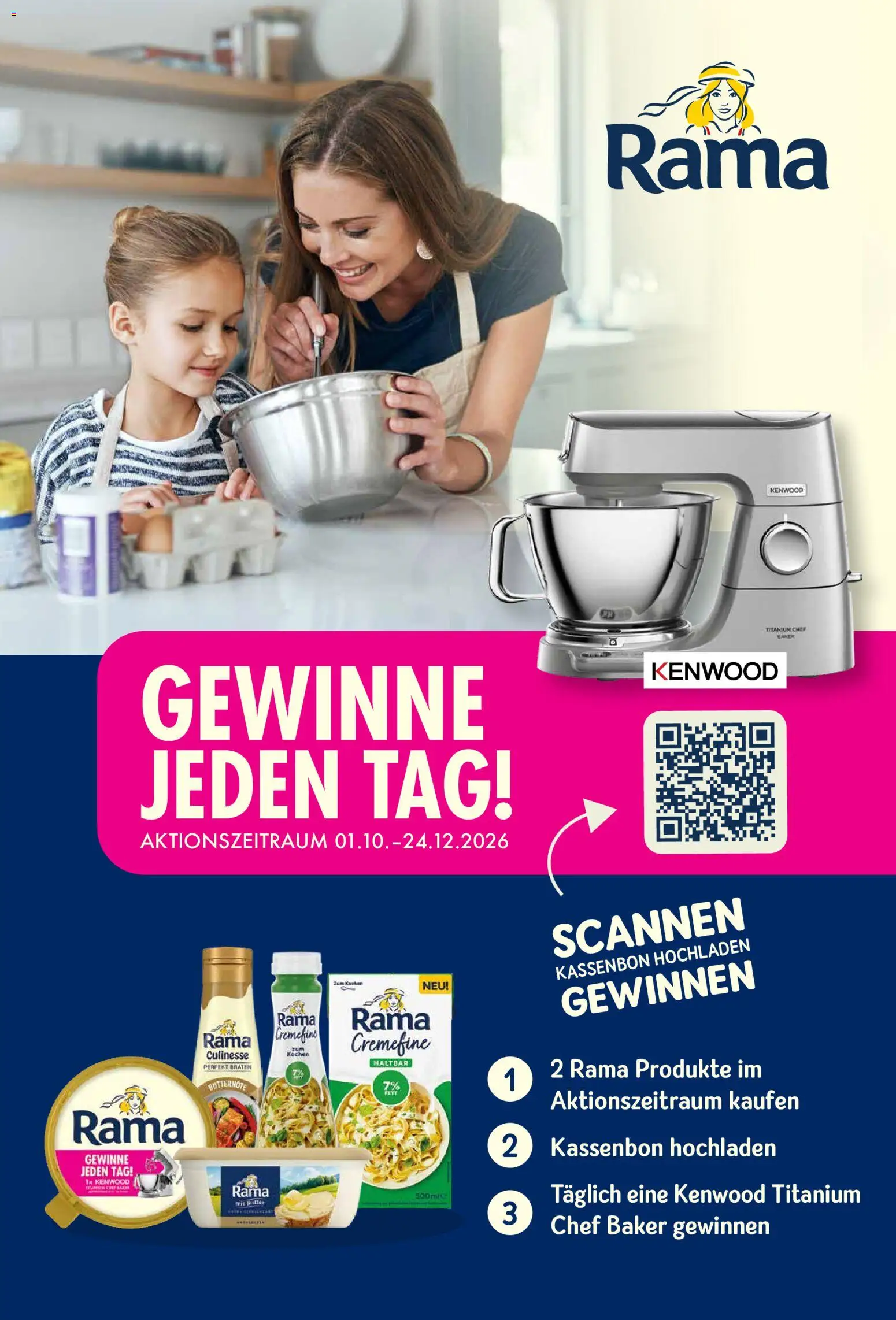 Famila Nordwest myTime Oktober 2026 – gültig ab 01.10.2026 | Seite: 25 | Produkte: Rama, Rama cremefine