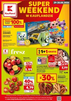 Pogląd oferty "Kaufland gazetka - Super Weekend" - ważna od 29.08.2026