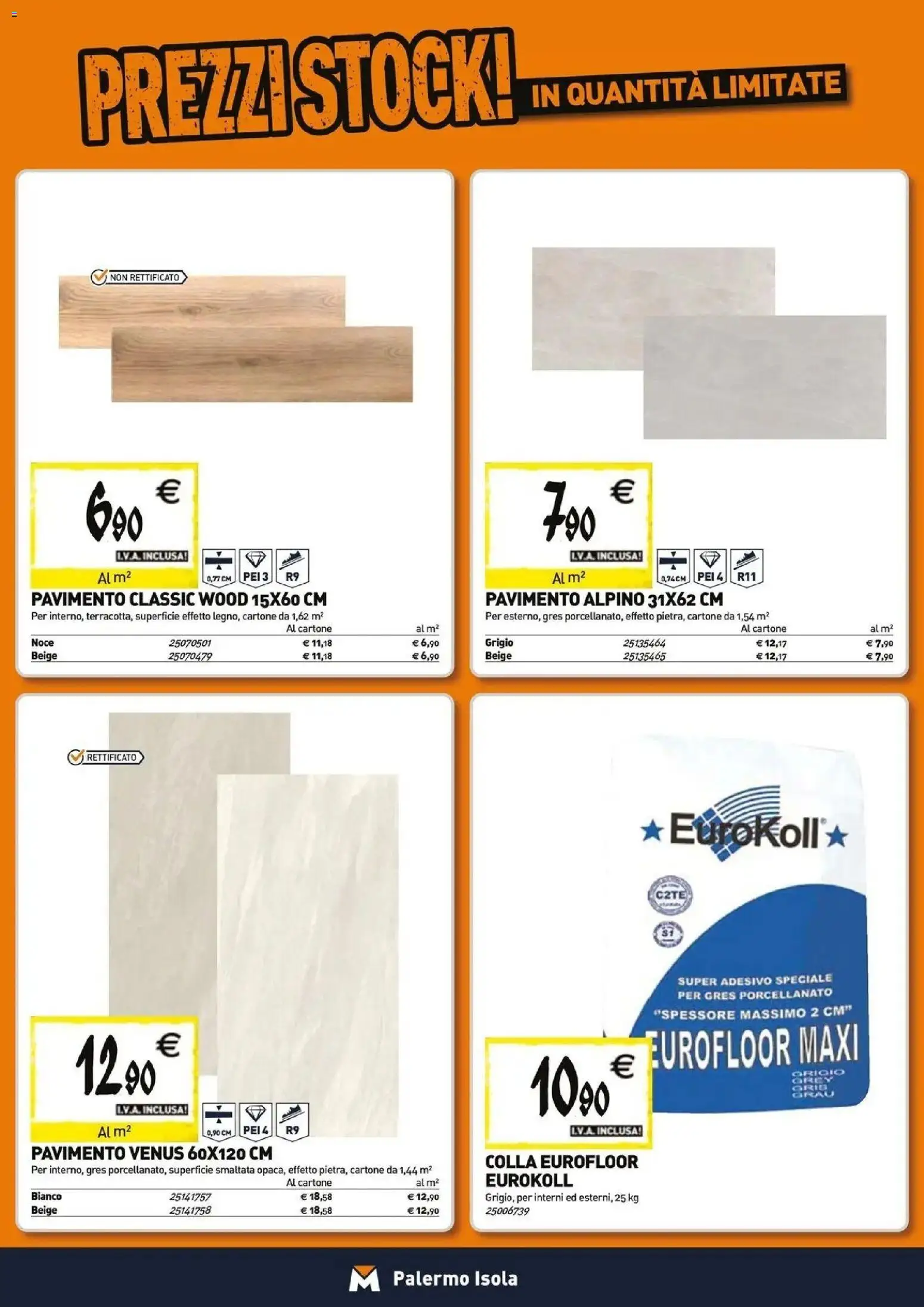 Nuovo TECNOMAT catalogo Isola delle Femmine dal 27/08/2026 > offerte anteprima 🛍️ | Pagina: 12 | Prodotti: Pavimento, Colla