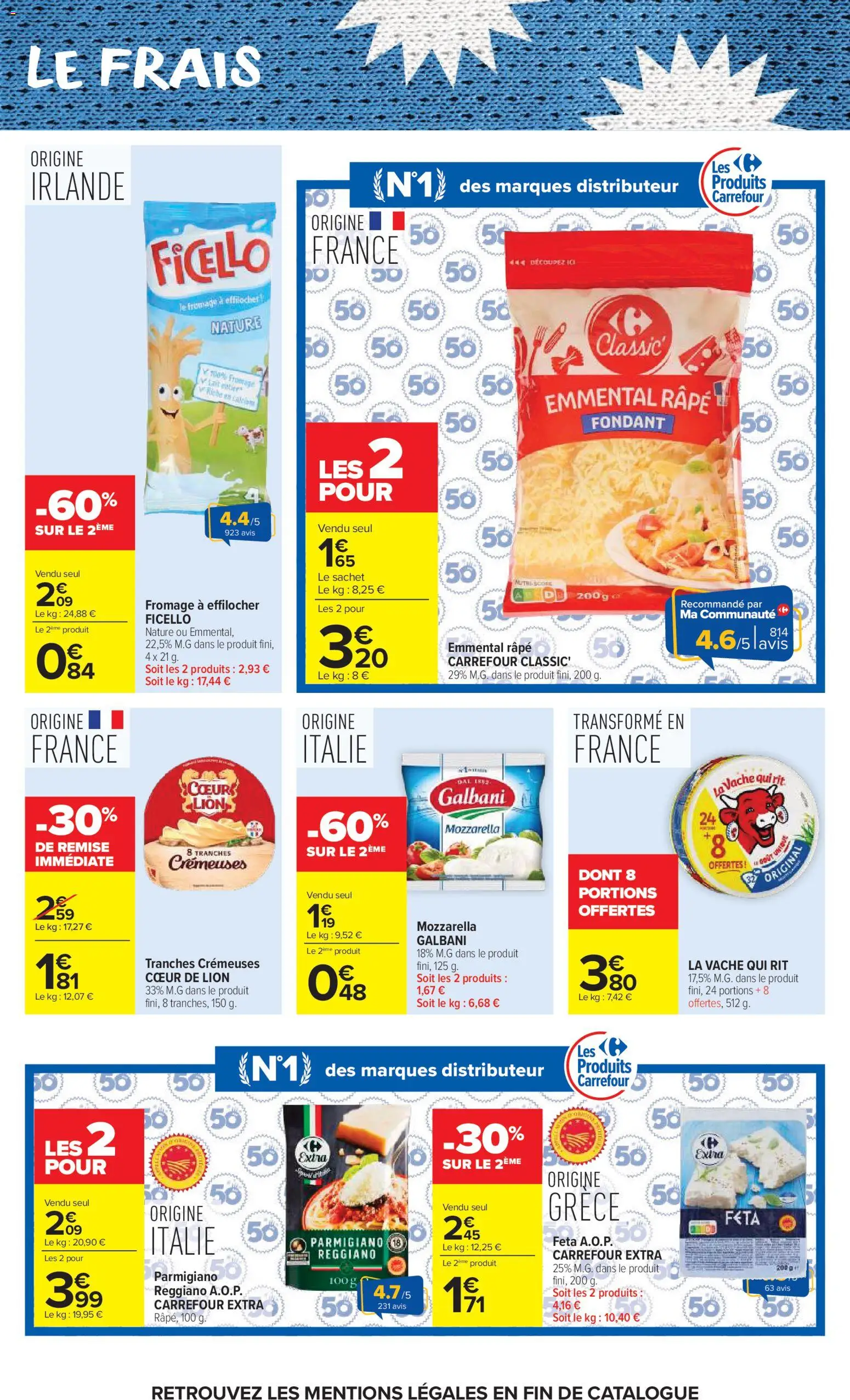 {H1} | Page: 31 | Produits: Feta, Emmental, Mozzarella, Fromage