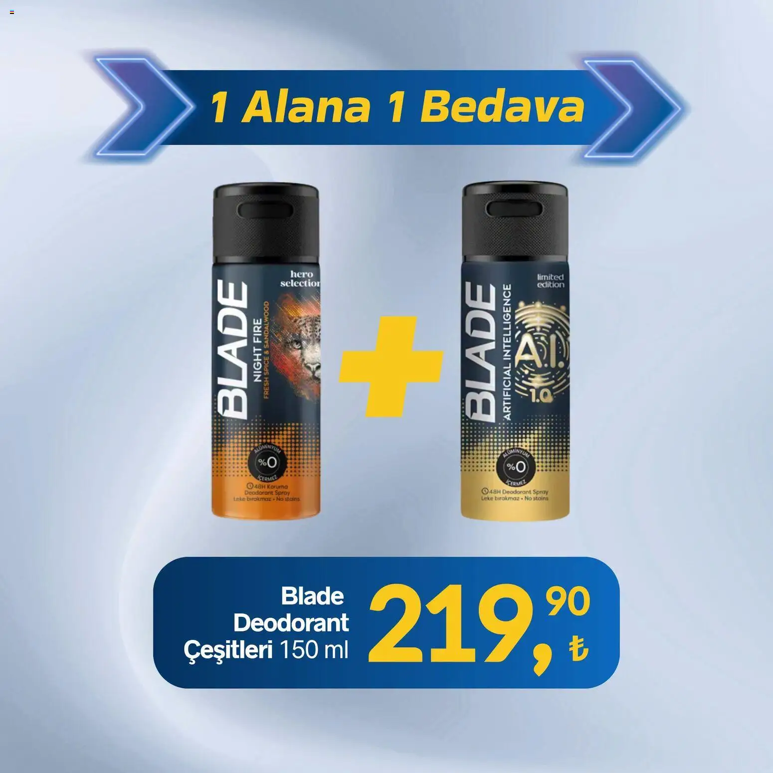 Gürmar - 1 Alana 1 Bedava fırsatları - 09 Temmuz 2026 tarihinden itibaren geçerlidir | Sayfa: 6 | Ürünler: Deodorant