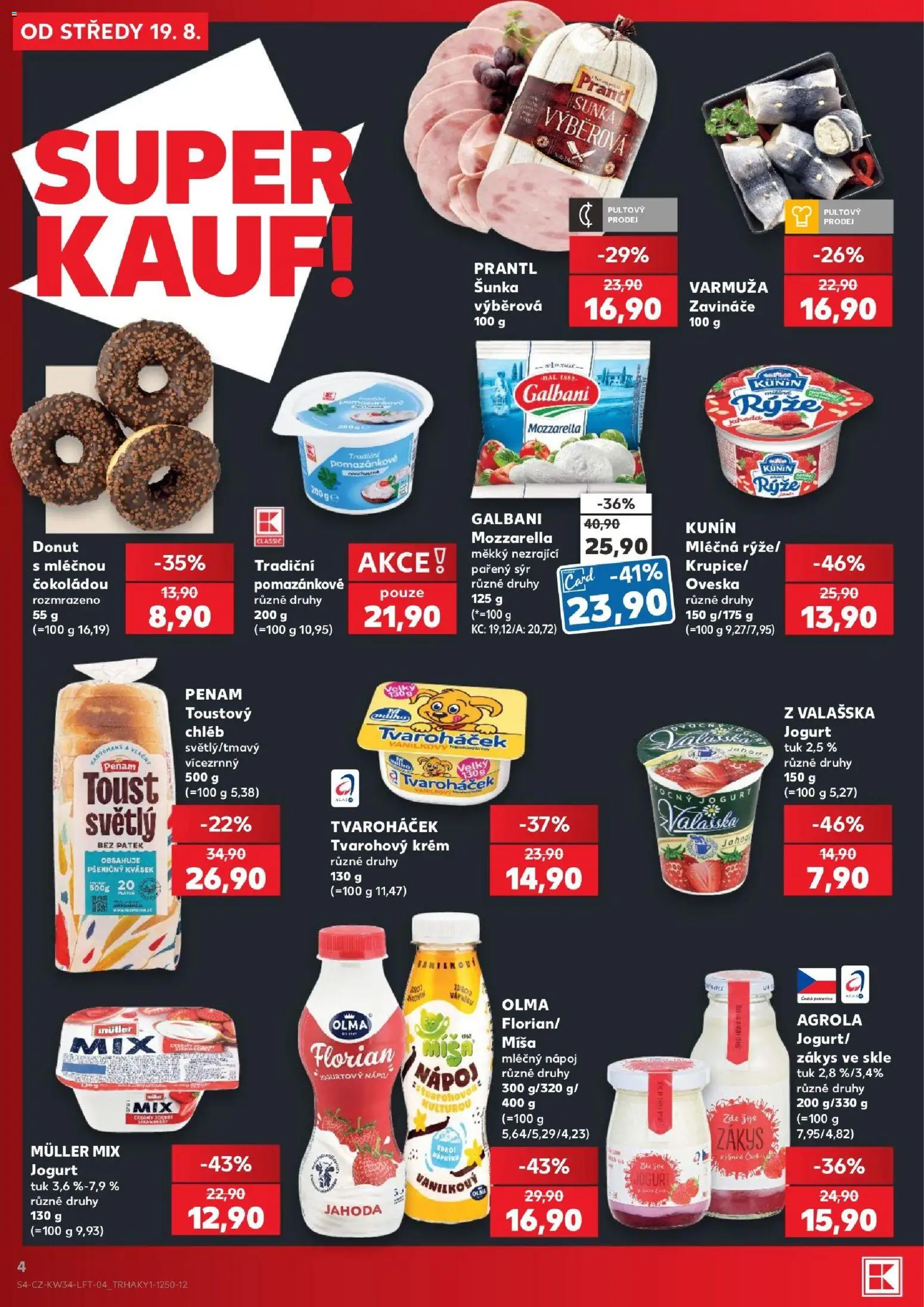 Kaufland leták - Ostrava od 19.08.2026 | Strana: 4