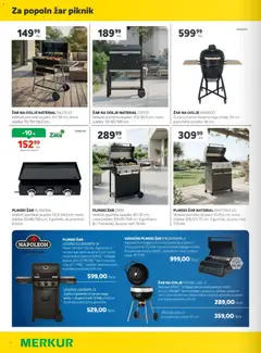 Merkur katalog akcije – veljaven od 03.06.2026 | Stran: 4 | Izdelki: Plinski žar, Zar, Termometer, Polica