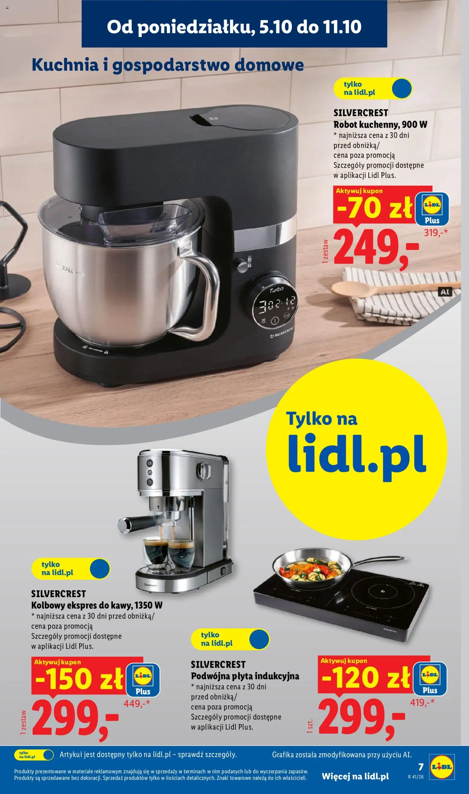 Lidl Polsko katalog od 05.10.2026 | Strana: 11 | Produkty: Robot