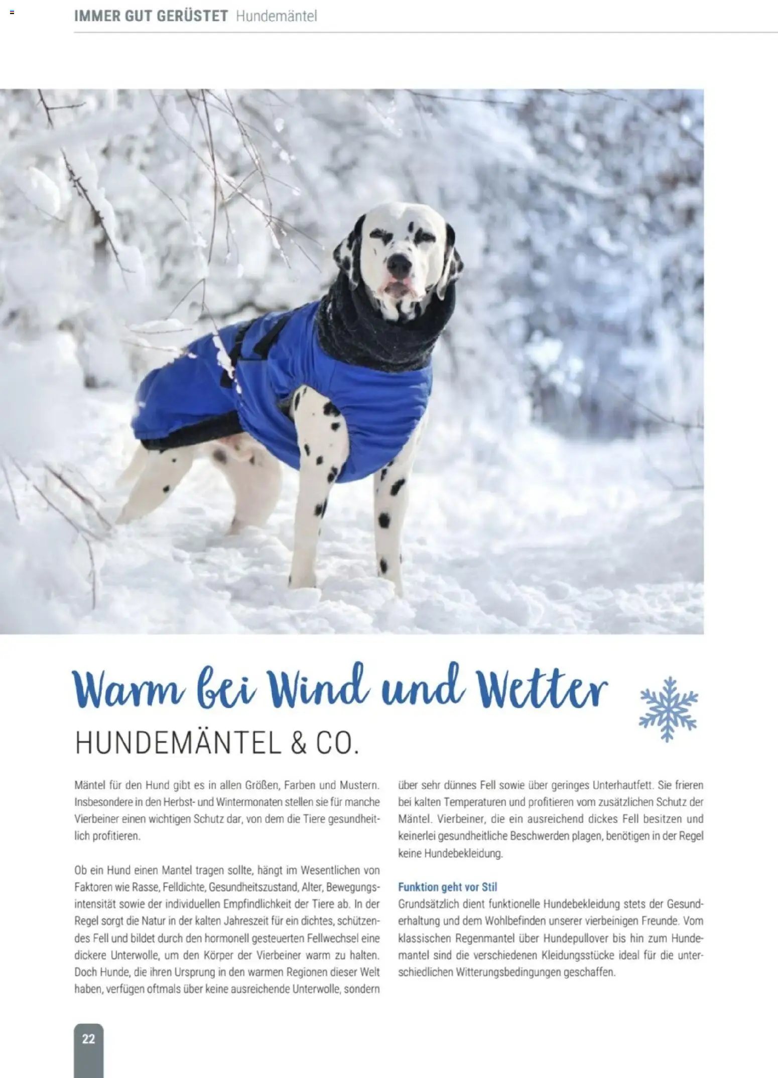 zookauf Themenkatalog Hund – gültig ab 18.05.2026 | Seite: 22 | Produkte: Mantel