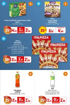 Coccinelle - Prévisualisation de Coccinelle - Express valide à partir de 01/07/2026 | Page: 26 | Produits: Pêche, Thon, Pizza, Thé